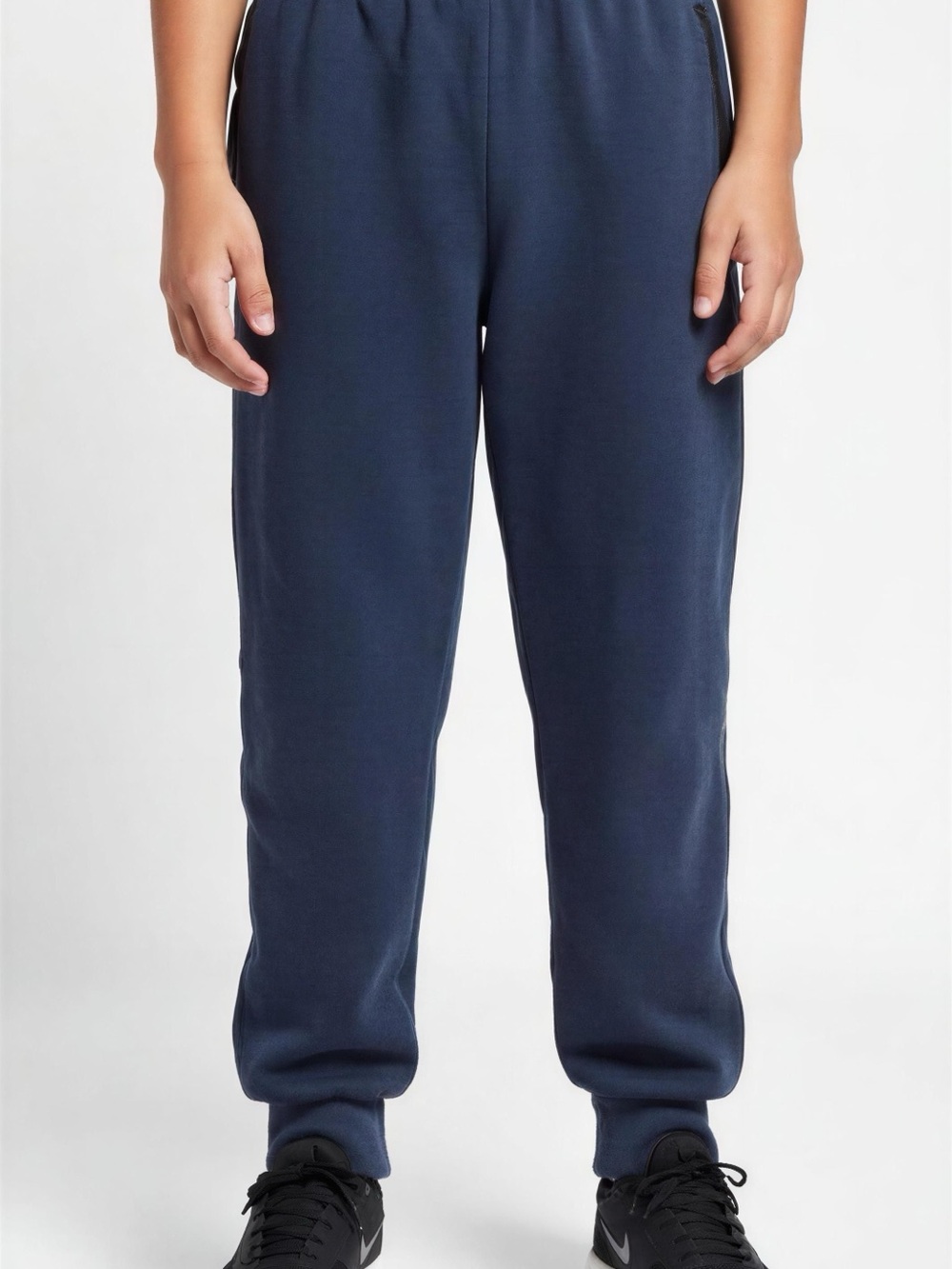 Nike Navy Blue Drawstring Jogger Pants